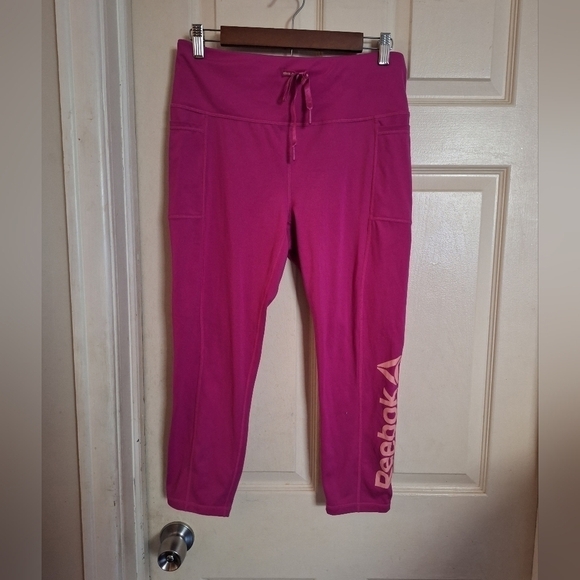 Reebok athletic leggings size large - Picture 1 of 6